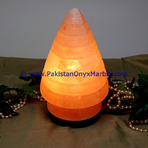HIMALAYAN USB CONE SHAPE SALT LAMPS CRAFTED