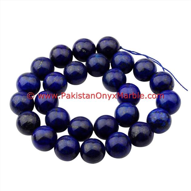 LAPIS LAZULI NATURAL BEADS HANDICRAFTS