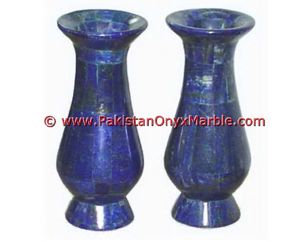 LAPIS LAZULI FLOWER VASES