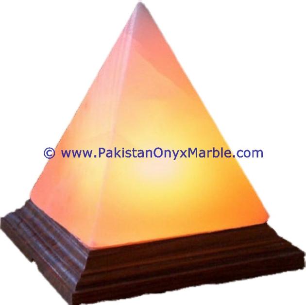 HIMALAYAN USB PYRAMID SALT LAMPS CRAFTED