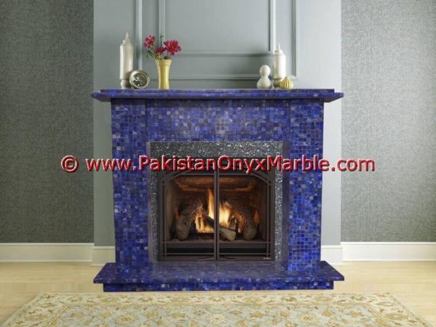 LAPIS LAZULI FIREPLACES