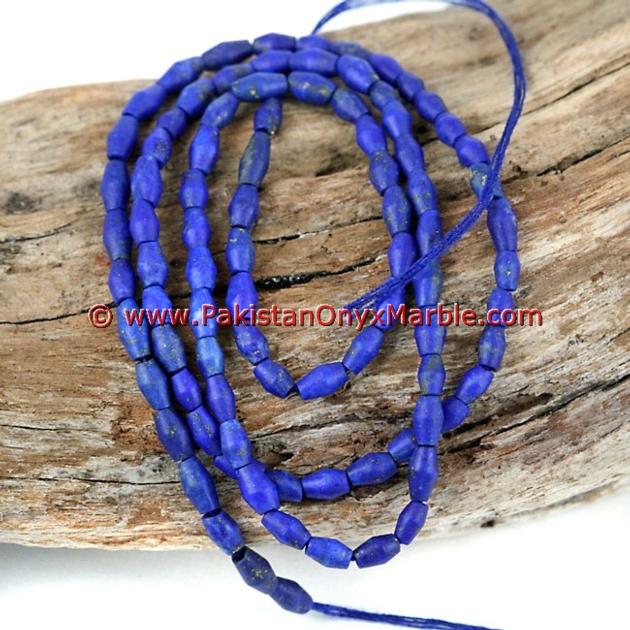 LAPIS LAZULI NATURAL BEADS HANDICRAFTS