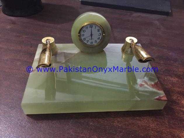 ONYX OFFICE ACCESSORIES SET NATURAL STONE
