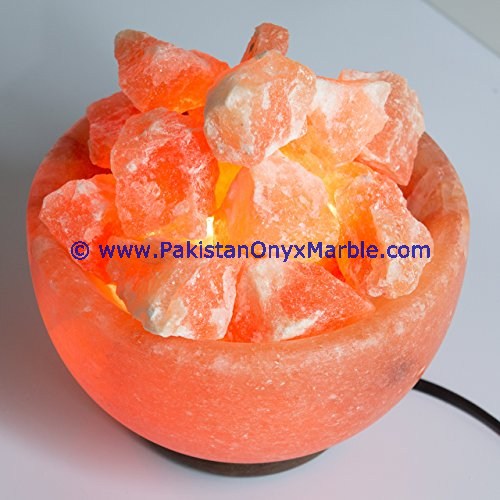 HIMALAYAN USB BOWL CHUNKS SALT LAMPS