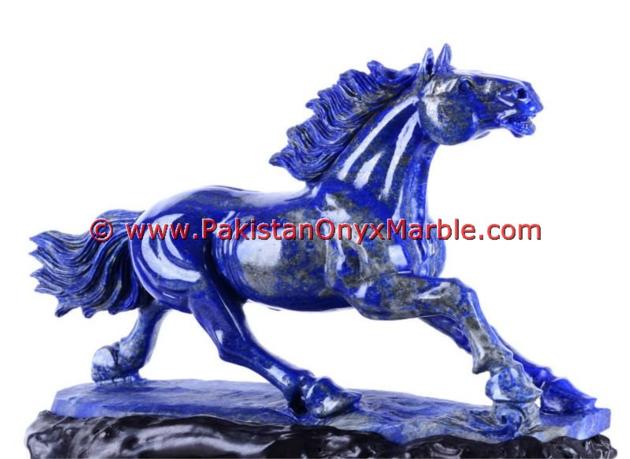 ANIMALS CARVING LAPIS LAZULI HANDICRAFTS