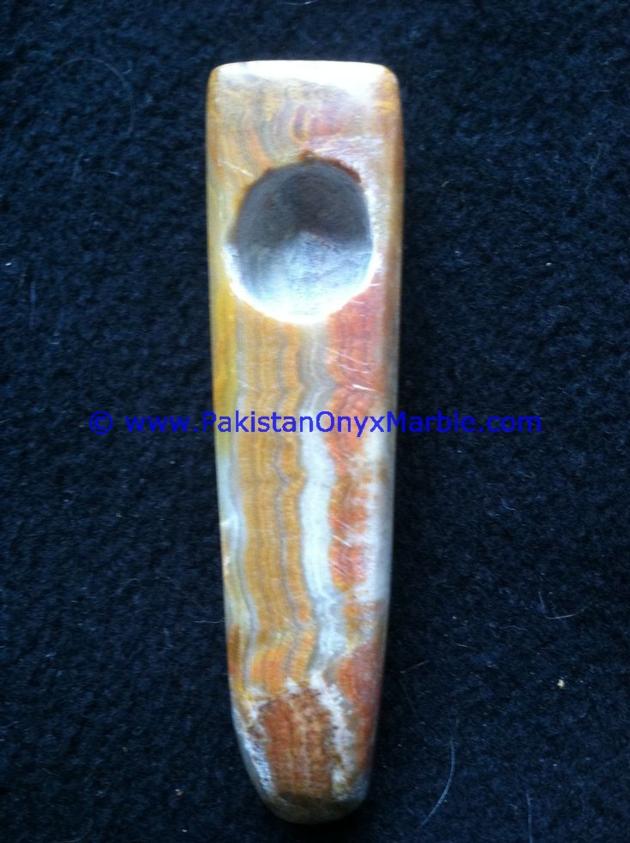 ONYX SMOKE PIPES NATURAL ONYX STONE