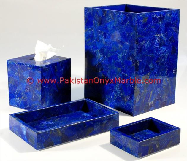 LAPIS LAZULI BATHROOM ACCESSORIES HANDICRAFTS