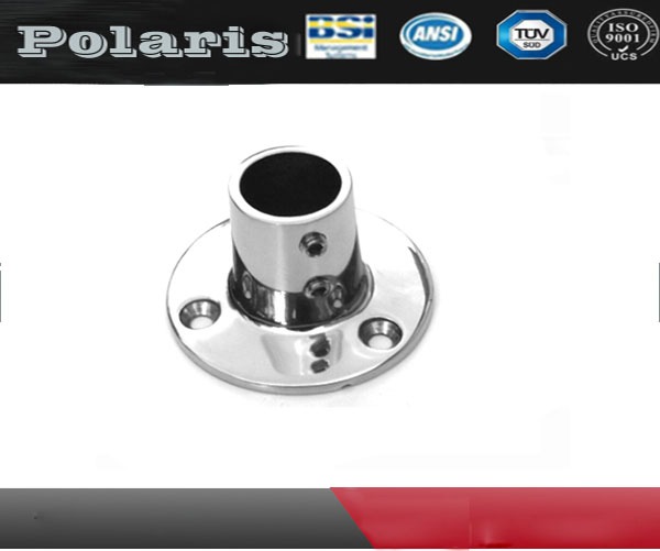 Marine Hardware Handrail base stainless steel cast foundry