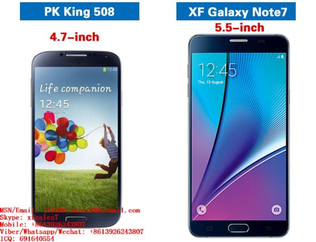 XF 2017 Galaxy Note7 PK King