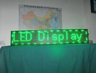 poosled P10 single green led sign SD-P10-1-G 