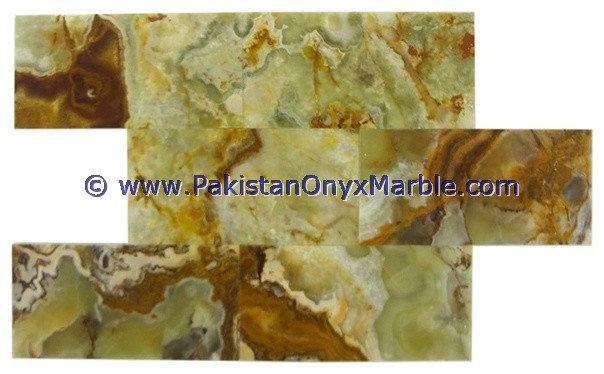 MULTI GREEN ONYX MOSAIC TILES COLLECTION