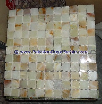 LIGHT GREEN ONYX MOSAIC TILES COLLECTION