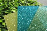 Polyvalley embossed solid sheet