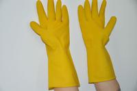 Household latex rubber gloves