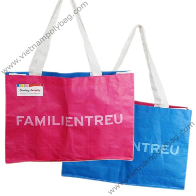 Vietnam laminated PP woven shopping bag vietnampolybag.com