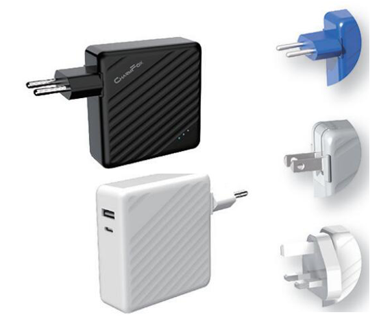 Adoptor Power Bank POWER AC CYLINDRICAL