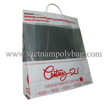 Vietnam Rigid Handle Plastic Promotion Bag