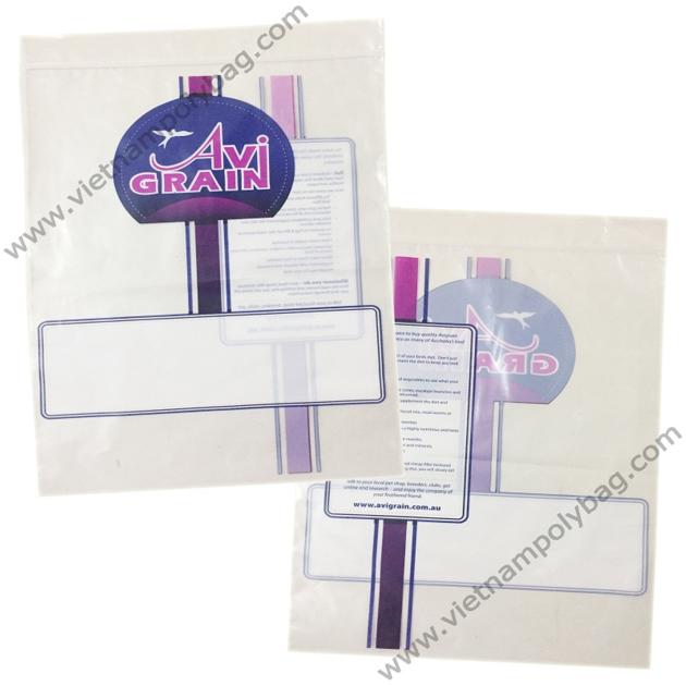 Vietnam Zipper Bag Plastic Bag