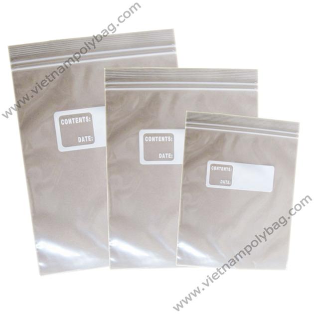 Vietnam Zipper Bag Plastic Bag