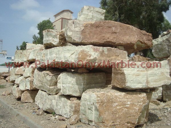 AFGHAN GREEN ONYX BLOCKS