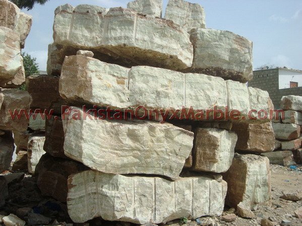 AFGHAN GREEN ONYX BLOCKS