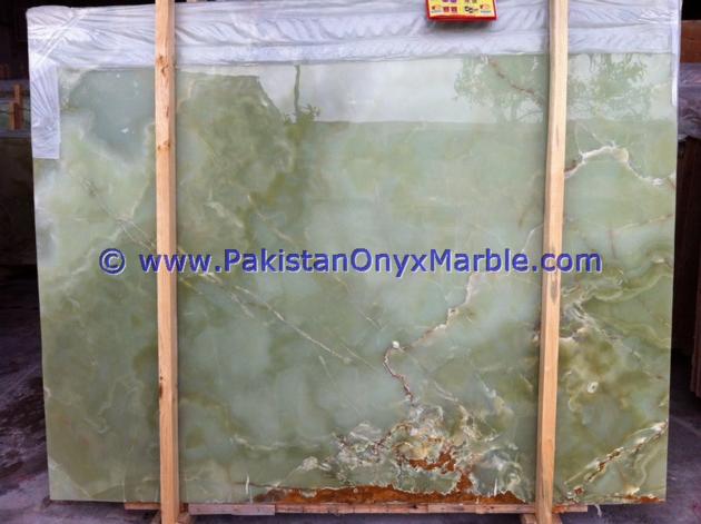 AFGHAN GREEN ONYX SLABS COLLECTION