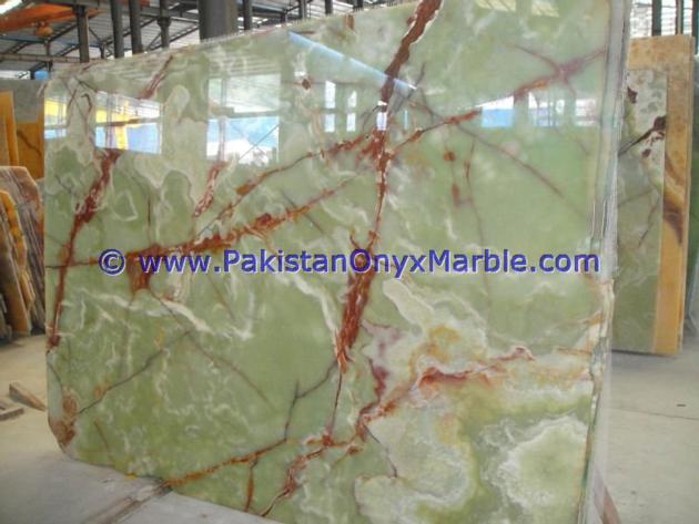 AFGHAN GREEN ONYX SLABS COLLECTION