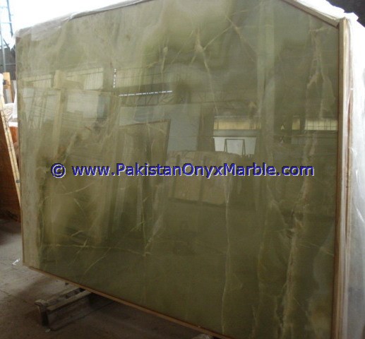AFGHAN GREEN ONYX SLABS COLLECTION