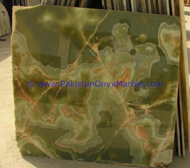 AFGHAN GREEN ONYX SLABS COLLECTION