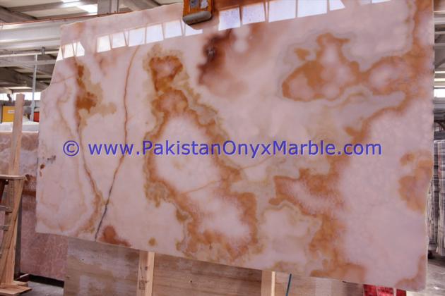 AFGHAN PINK ONYX SLABS COLLECTION