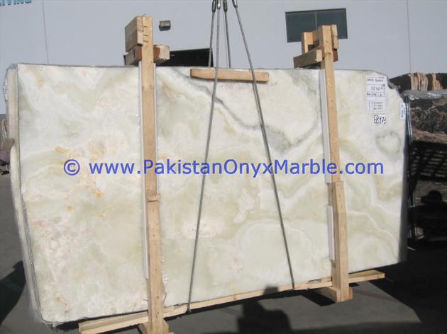 AFGHAN WHITE ONYX SLABS COLLECTION