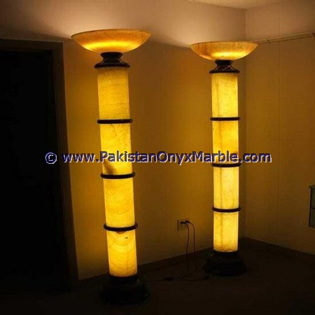 BACKLIT ONYX COLUMNS PILLARS Amp PEDESTALS