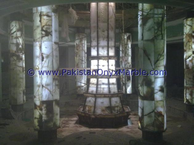 BACKLIT ONYX COLUMNS PILLARS Amp PEDESTALS