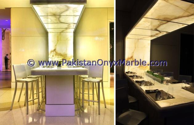 BACKLIT ONYX KITCHEN COUNTERTOPS
