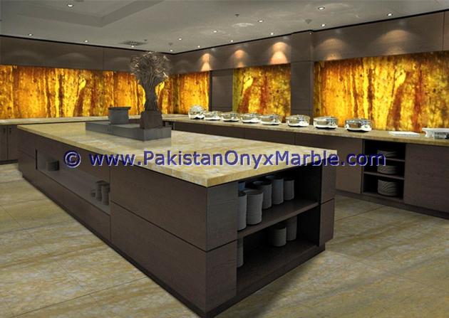 BACKLIT ONYX KITCHEN COUNTERTOPS