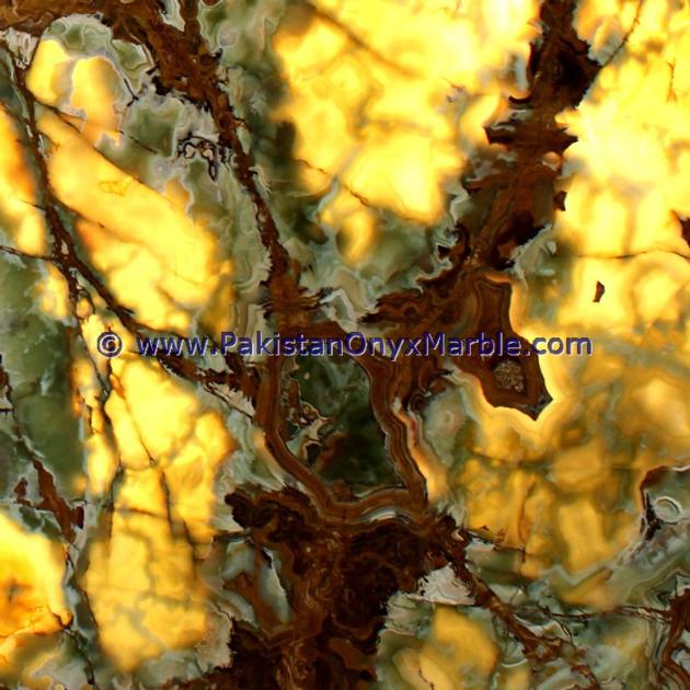 BACKLIT ONYX FIREPLACES