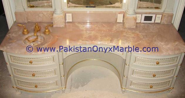 BACKLIT ONYX BATHROOM VANITYTOPS Amp SINKS