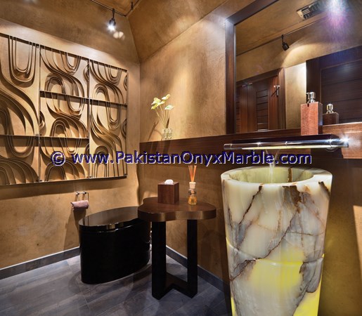 BACKLIT ONYX BATHROOM VANITYTOPS Amp SINKS