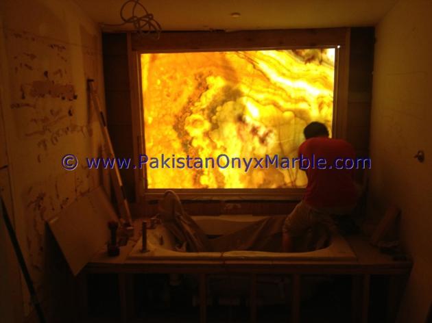 BACKLIT ONYX BATHROOM VANITYTOPS Amp SINKS