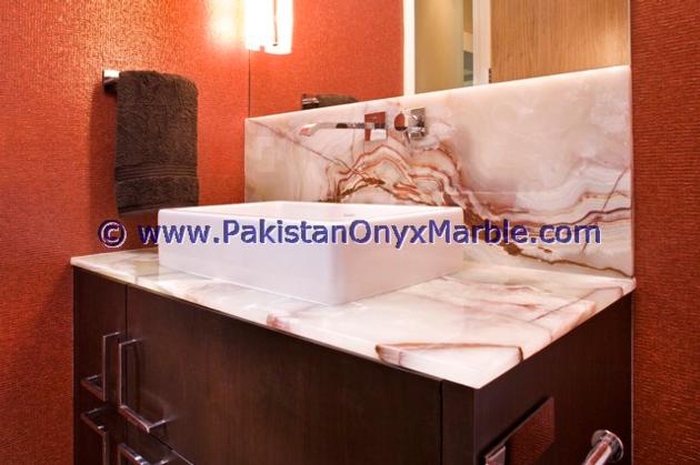 BACKLIT ONYX BATHROOM VANITYTOPS Amp SINKS