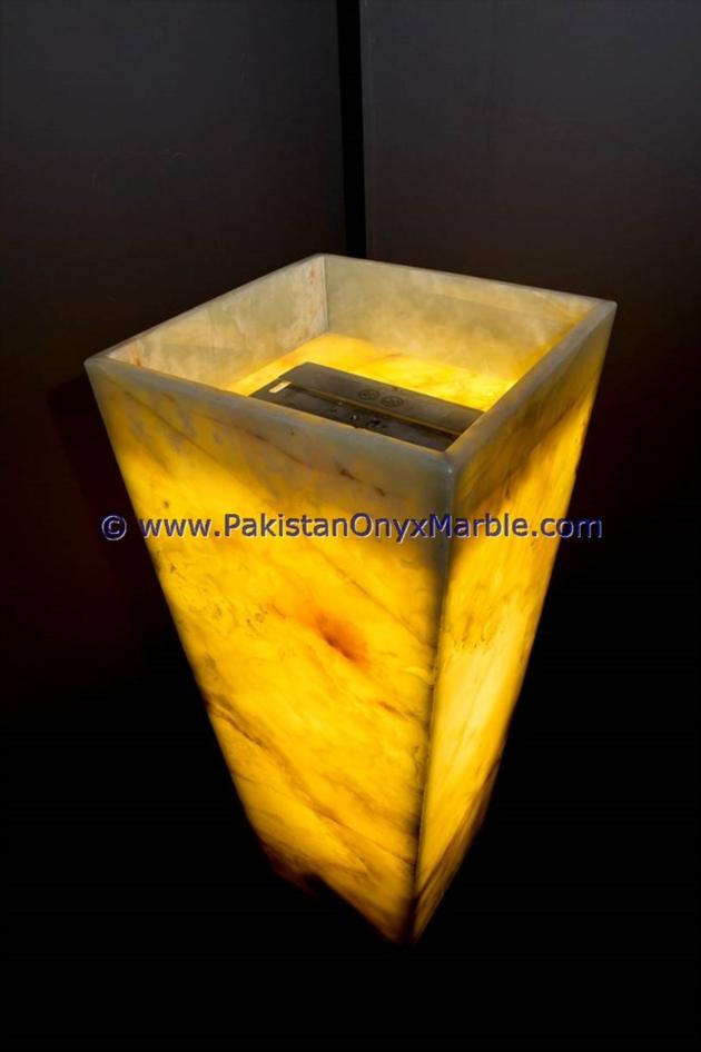 BACKLIT ONYX BATHROOM VANITYTOPS Amp SINKS