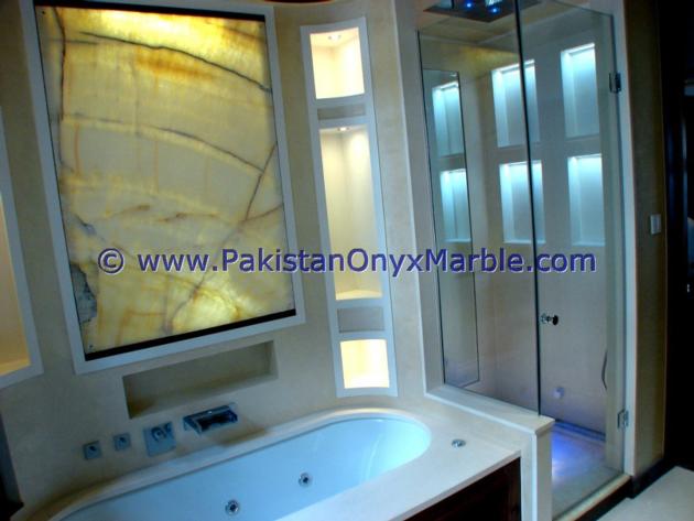 BACKLIT ONYX BATHROOM VANITYTOPS Amp SINKS