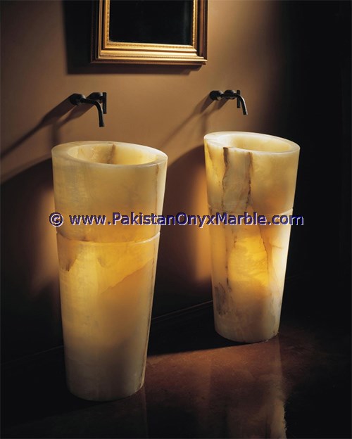 BACKLIT ONYX BATHROOM VANITYTOPS Amp SINKS