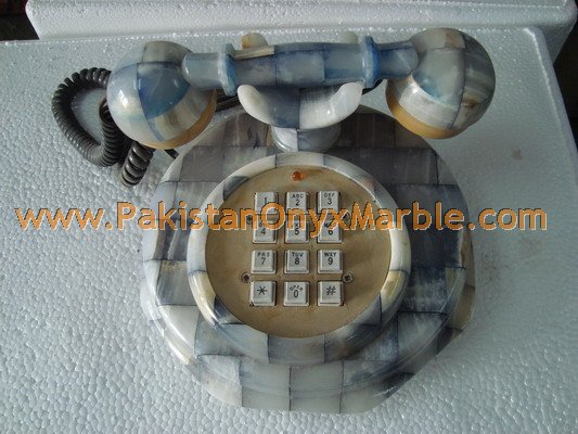 ONYX PATCH WORK TELEPHONE SET