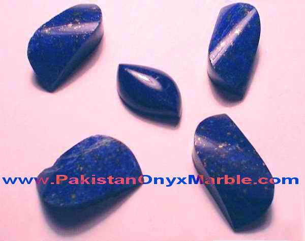 CUT STONES LAPIS LAZULI FROM AFGHANISTAN