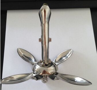 Oem investment casting marine hardware floding anchor manufacture