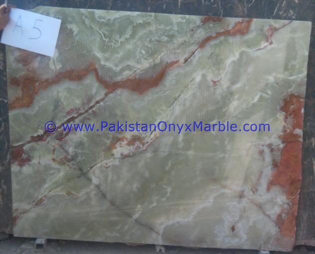 GREEN ONYX SLABS COLLECTION