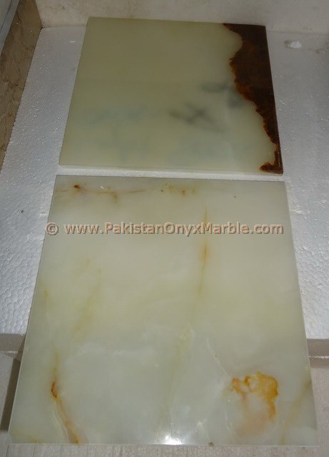 LIGHT GREEN ONYX TILES COLLECTION