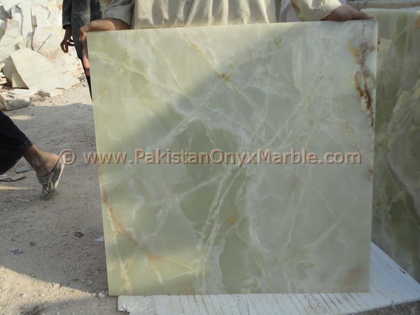 LIGHT GREEN ONYX TILES COLLECTION