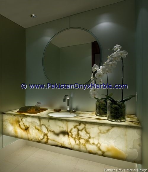 ONYX BATHROOM COUNTERTOPS